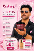New Launched Keratin Hair Mask By kashees With Free Foundation Gift